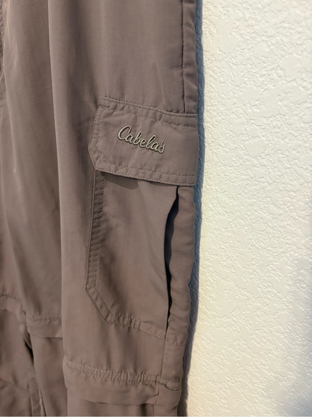 Cabela’s Convertible Hiking Pants Men’s 40x32 Gray Zip Off Cargo Trail Outdoor - Picture 5 of 13